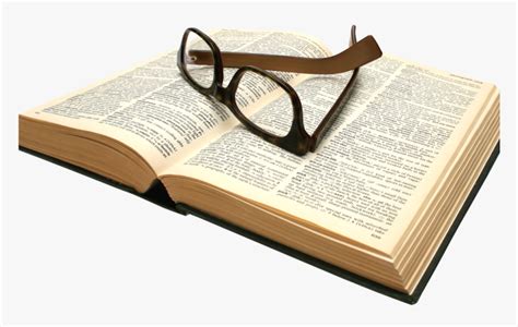 Open Book Png Transparent Image Book Reading Glasses Clipart Png