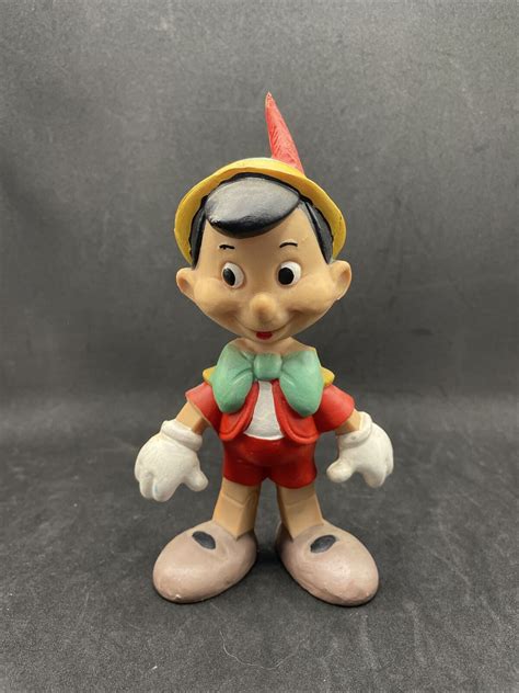 Rare Vintage S Pinocchio Pouet Ledra Rubber Vinyl Squeak Toy Wdp