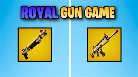 Royal Gun Game By Silverzz Fortnite Creative Map