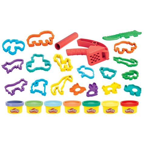 Play-Doh Imagine Animals Set with 20 Animal-Themed Tools, Kids Toys ...