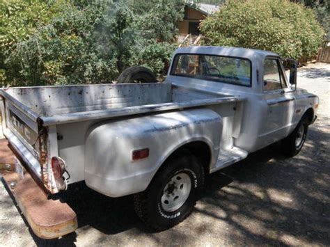 1968 Gmc Chevy C10 4x4 Long Bed Stepside Pu