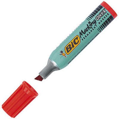 Marqueur Permanent Bic Onyx Rouge