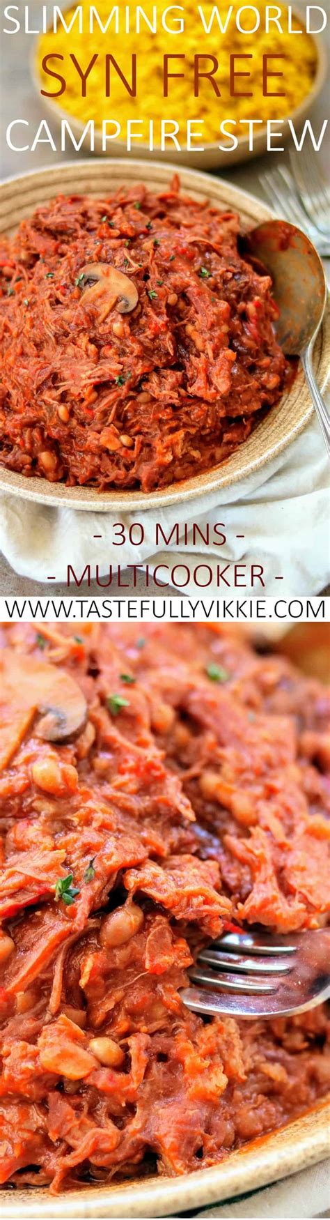 Minute Slimming World Syn Free Campfire Stew Multicooker Recipe