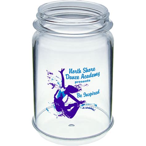 16oz Acrylic Mason Jar Cup Mj16 Howw Promotional Products