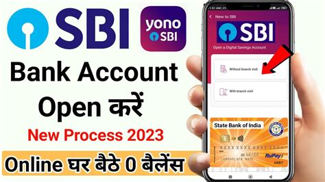 Sbi Account Opening Online How To Open Sbi Account Online Sbi