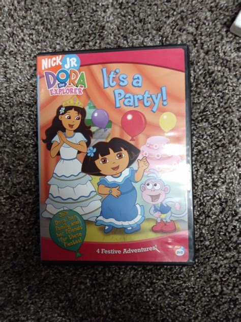 Dora The Explorer Its A Party Dvd 2005 97368866522 Ebay