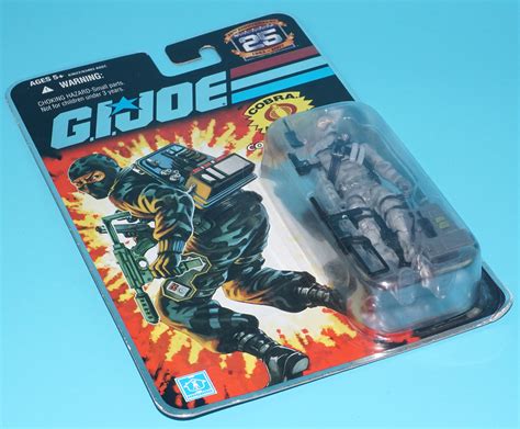 2007 Gi Joe 25th Cobra Saboteur Firefly V14 Moc Mosc Hasbro Boonsart Shop