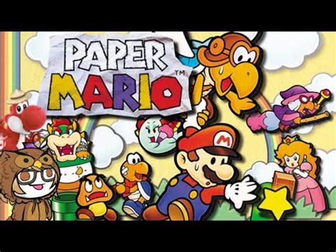 Paper Mario Playthrough With Special Guest Partyyoshik Youtube