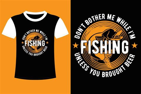 Fishing T Shirt Design 24114378 Vector Art At Vecteezy