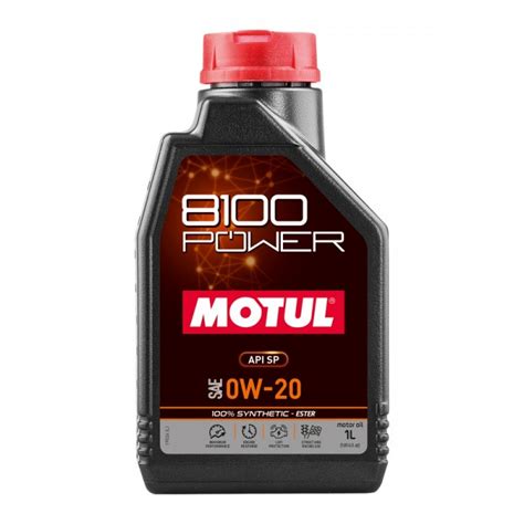 Bidon D Huile Moteur Motul Power W L