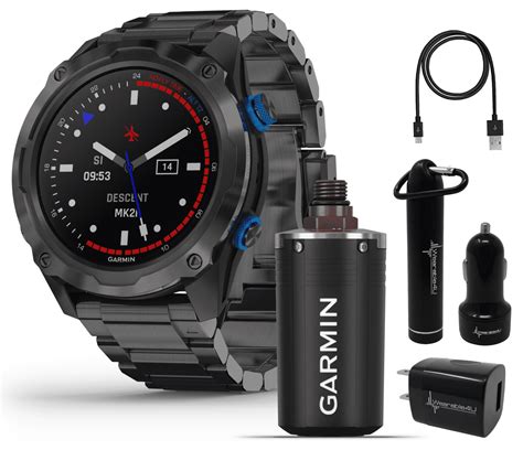 Garmin Descent Mk2i Descent T1 Bundle Watch Style Dive Computer With