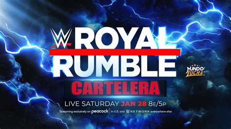 Cartelera Wwe Royal Rumble 2023 Mundo Lucha