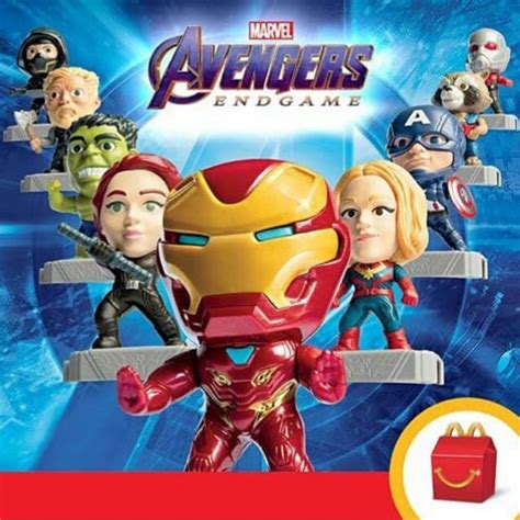 Limited Edition Avengers Endgame Mcdonalds Mcdonalds Mcdonald Mcd