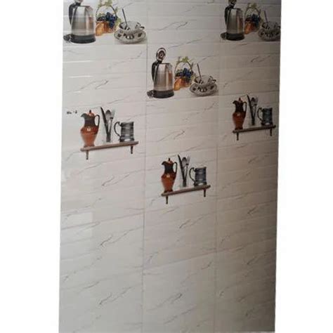 Multi Ceramic Printed Kitchen Tiles Mm At Rs Square Feet In