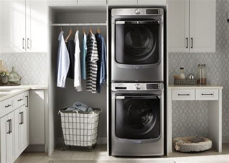 How To Stack Your Washer And Dryer Maytag