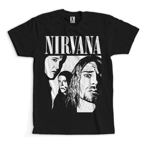 Jual Kaos Band Nirvana H Kaos Band Rock Kaos Musik Kaos Band