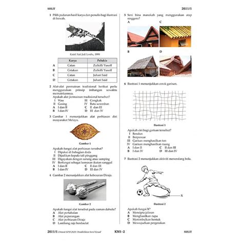 Firasat Spm Kertas Model Spm Pendidikan Seni Visual