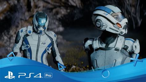 Mass Effect Andromeda Official 4k Gameplay Trailer Ps4 Pro Youtube