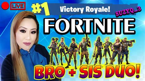 100k View Hype Bro And Sister Duo Grinding Wins Fortnite Battle Royale Ps4 Pro Youtube