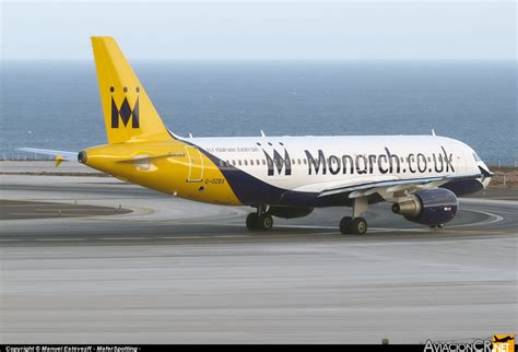 G Ozbx Monarch Airlines Airbus A Aviacioncr Net