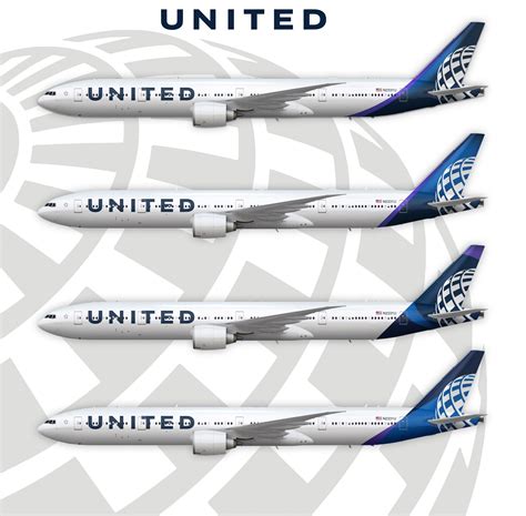 United Airlines New livery’s on 777-300er - concepts - Gallery ...