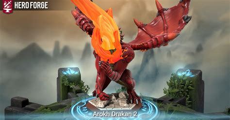 Arokh Drakan 2 Made With Hero Forge