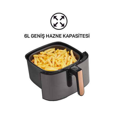 Arzum Ar2074 B Aırtasty Xl Aır Fryer Sıcak Hava Frıtozu