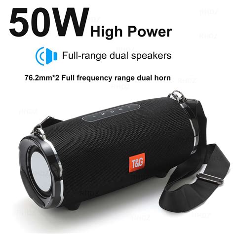 Bluetooth Speakers High Power 50W Draagbare Draadl Grandado