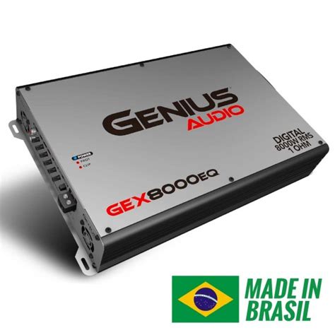 Amplificador Monoblock Clase D Digital Full Range Brasilero W Max