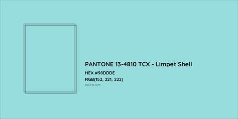 About PANTONE 13-4810 TCX - Limpet Shell Color - Color codes, similar ...