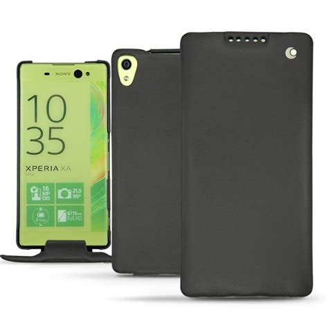 Housses coques et étuis prestige en cuir pour Sony Xperia XA Ultra