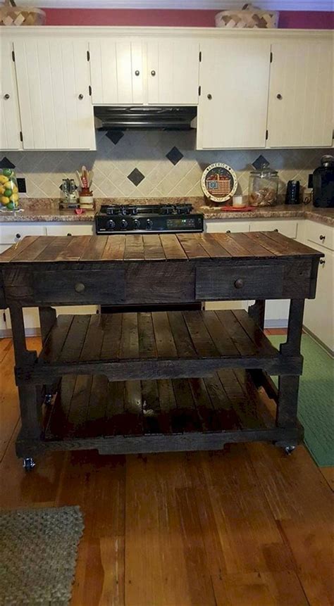 Cool Diy Kitchen Pallets Ideas You Should Not Miss Pallet Kitchen