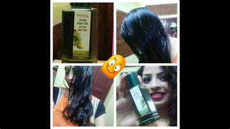 Heavy Hair Oiling Amla Oilpatanjalihow To Apply Hair Oil Oiling Curly Hairs Youtube