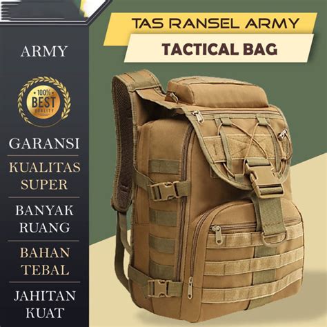 Tas Ransel Army 9900 Tactical Punggung Backpack Outdoor Loreng Military