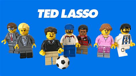 Ted Lasso Minifigures Rlego