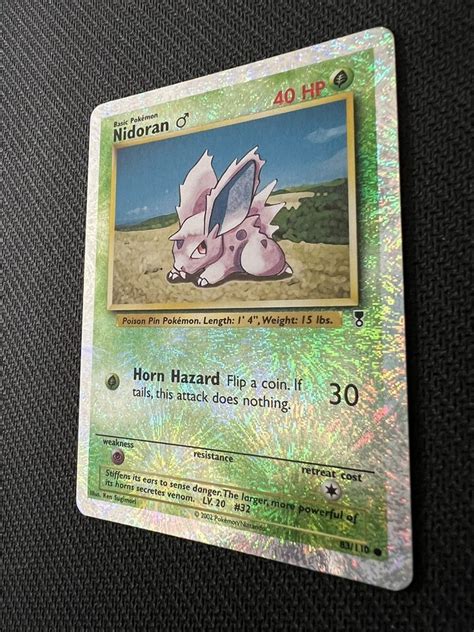 Pokemon Nidoran 83 110 Legendary Collection Reverse Holo WOTC 2002 EBay