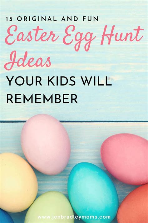 13 Fun And Unique Ideas For Easter Egg Hunts Artofit