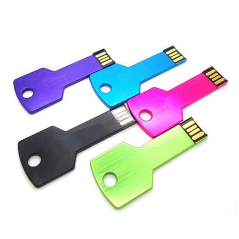 Gb G G G Metal Key Shape Usb Flash Drive U Disk Memory