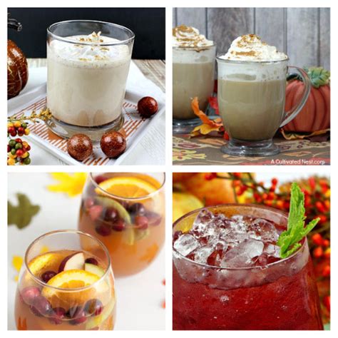 24 Delicious Fall Drink Recipes A Cultivated Nest