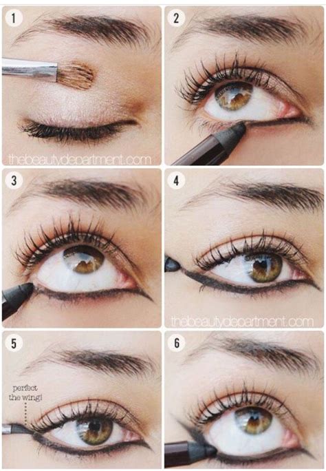 Reverse Cat Eye Makeup Look Dede Prentice