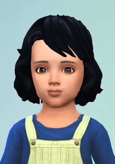 Sims 4 Long Hair Bangs White Copynom