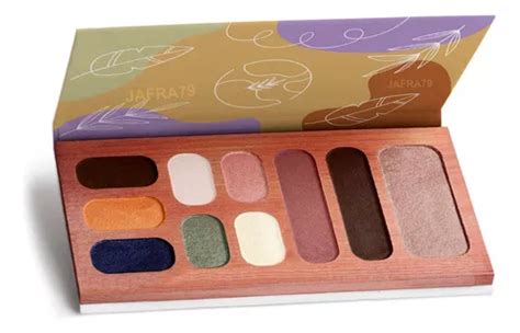 Paleta De Sombras Ojos Y Rostro Jafra Foresty Tonos Tierra Envío gratis