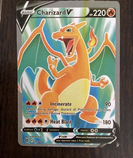 Pokémon karta Charizard V Aukro