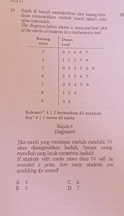 Plot Batang Dan Daun Matematik Stem Leaf Plot Cara Mudah Menyusun