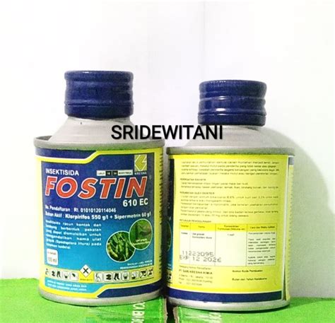 Insektisida FOSTIN 610ec Isi 100ml Lazada Indonesia