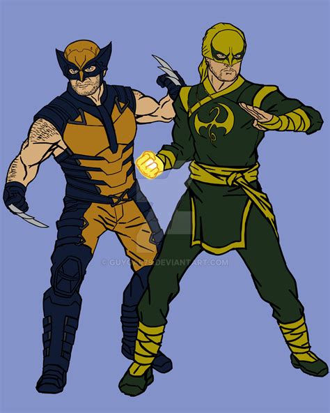 Wolverine And Iron Fist Mcu Concept By Guygar79 On Deviantart