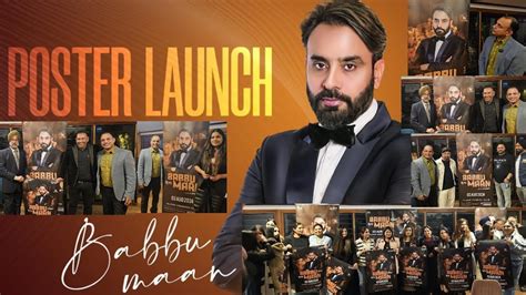 Babbu Maan Live In Sydney Babbu Maan Poster Released ਬਬ ਮਨ ਸਡਨ