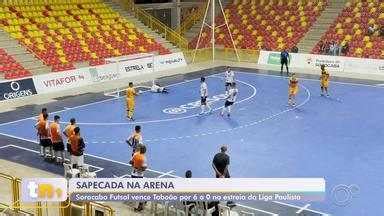 TEM Notícias 1ª Edição Sorocaba Jundiaí Sorocaba Futsal estreia