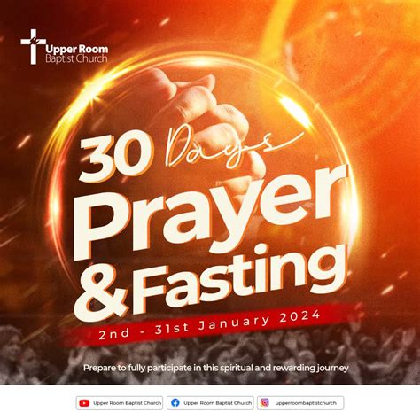 Annual Fasting And Prayer – Upper Room Baptist Church