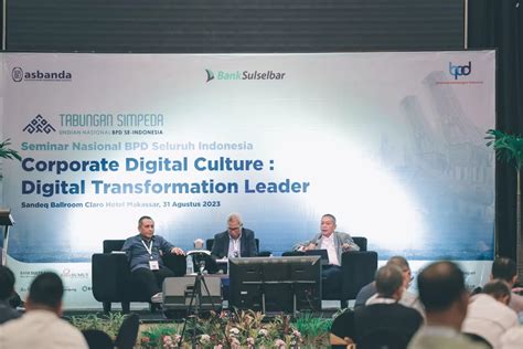 Seminar Corporate Digital Culture Dorong Digitalisasi Di Tubuh Bpd